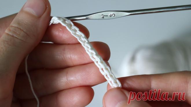 Эластичный наборный ряд крючком. Без набора воздушных петель | SOVA Вязание Пульс Mail.ru Эластичный наборный ряд крючком