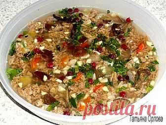 Холодец из 4-х сортов мяса с грибами