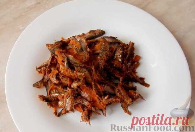 Рецепт: Килька, тушенная в чайной заварке на RussianFood.com