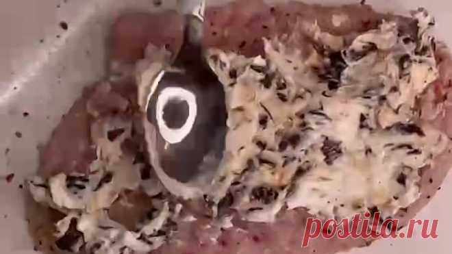 Куриные рулетики с черносливом