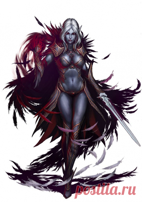 Sorceress comm by YamaO on deviantART