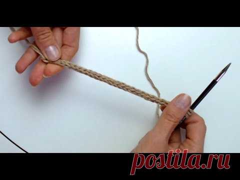 I-cord | Красивый и легкий шнурок спицами