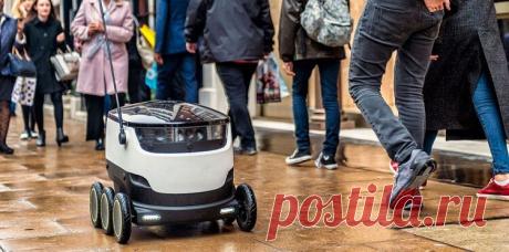Эстония первой разрешила использование роботов-курьеров