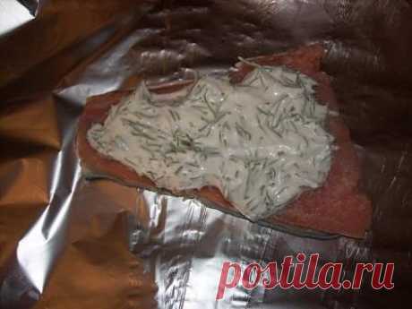 Рыба, запеченная в фольге (Redmond М150)