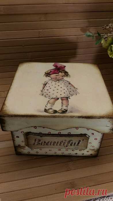 Декупаж из интернета.