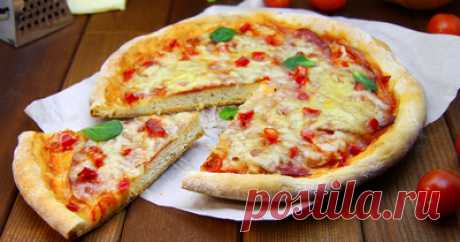 Пицца на кефире - 15 рецептов - 1000.menu