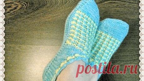 Следки спицами. ч-2.