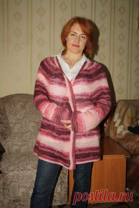 Кофта спицами