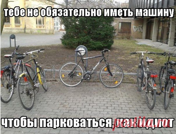 Не обязательно иметь машину, чтобы парковаться, как идиот