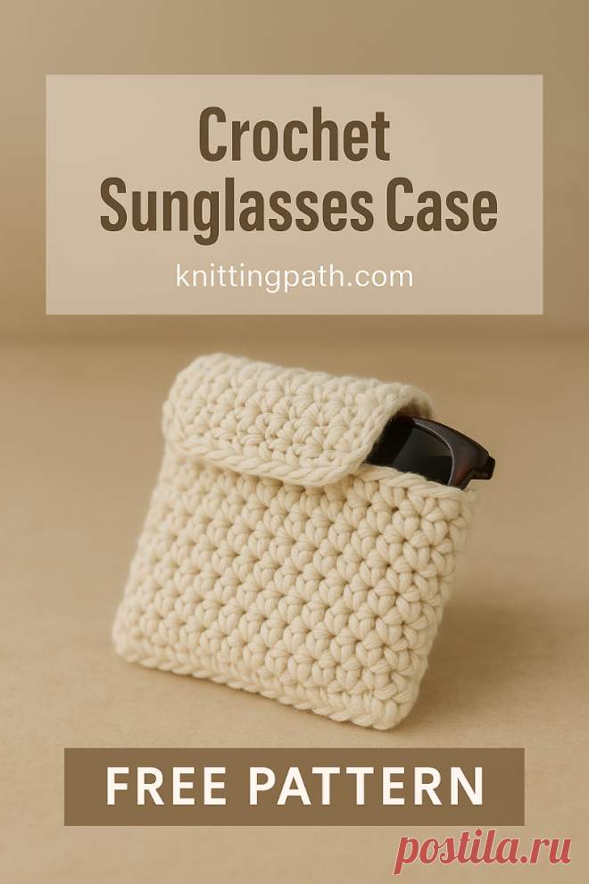 Crochet Sunglasses Case Free Pattern