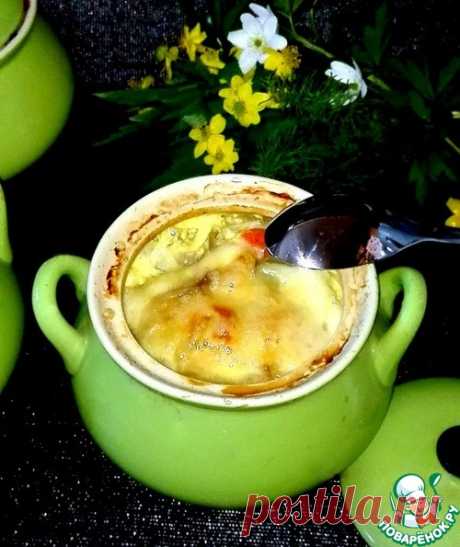 Рис с треской в горшочках - кулинарный рецепт