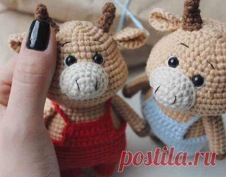 PDF Бычок крючком. FREE crochet pattern; Аmigurumi animal patterns. Амигуруми схемы и описания на русском. Вязаные игрушки и поделки своими руками #amimore - бык, маленький бычок, корова, коровка, телёнок.