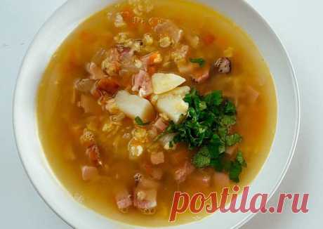 (14) Гороховый суп с беконом и с’иглино - пошаговый рецепт с фото. Автор рецепта Anika Sof . - Cookpad