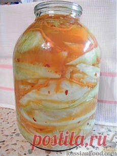 Рецепт: Капуста соленая по-корейски на RussianFood.com