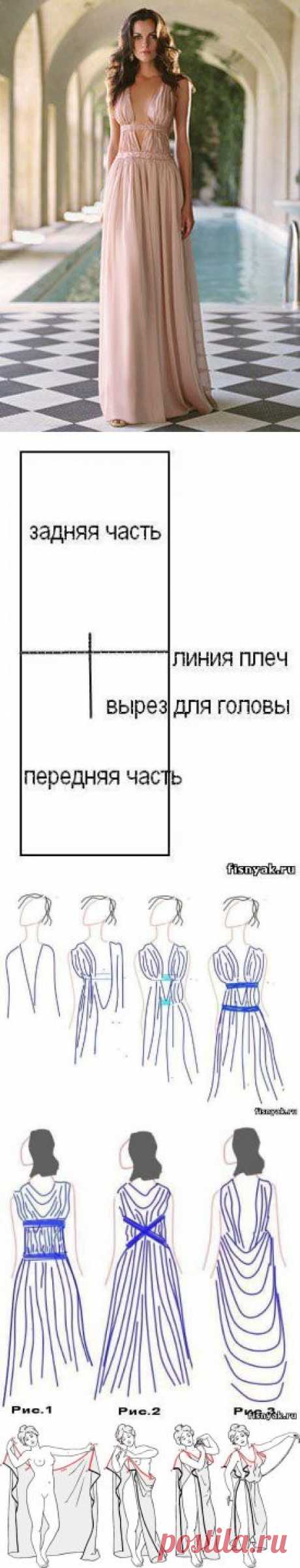 Платье в греческом стиле | Дамские хитрости