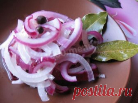 Маринованный лук с медом к шашлыку и мясу рецепт с фото пошагово - 1000.menu