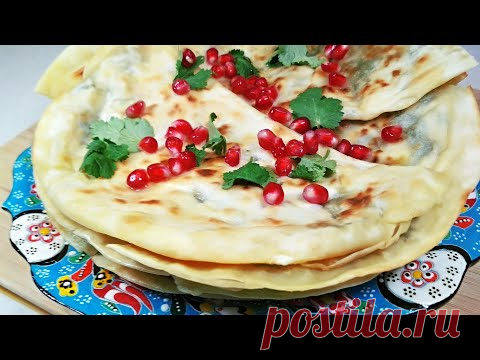 СЪЕДАЮТСЯ В ОДИН МИГ НЕ УСПЕВ ОСТЫТЬ! ТОНКИЕ КАК КРУЖЕВО ЛЕПЕШКИ КУТАБЫ НА СКОРУЮ РУКУ НА СКОВОРОДЕ - YouTube
