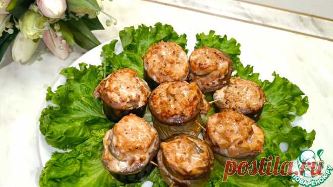 Рулетики из скумбрии Кулинарный рецепт