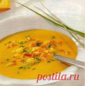 Морковный суп венский | vkusnyymir
