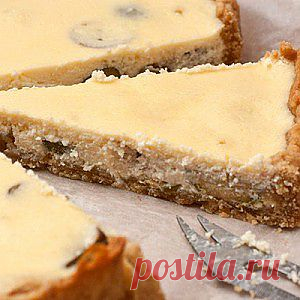 Творожный пирог с фейхоа и клубничным соусом рецепт – выпечка и десерты