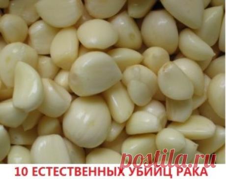 Лучшие кулинарные рецепты - 10 ЕСТЕСТВЕННЫХ УБИЙЦ РАКА