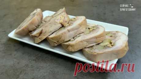 Рулет из курицы вместо нарезки из магазина: закуска, которой не может не быть на новогоднем столе