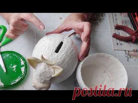 Такого символа 2021 года вы еще не видели. Бык копилка, Не пропустите. DIY/рукоделие