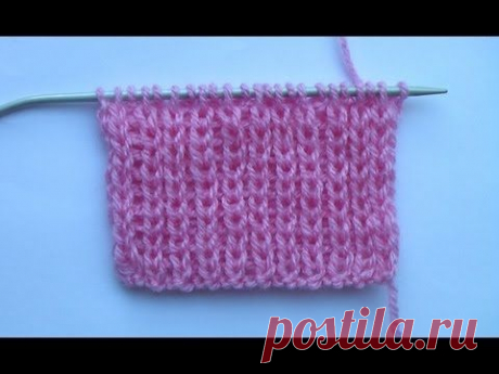 Резинка 1Х1 из снятых петель - YouTube