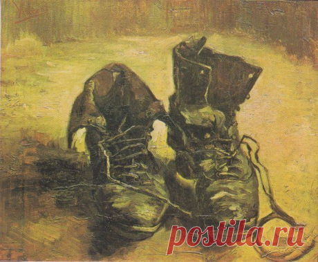 «Башмаки», Винсент Ван Гог, 1886 год