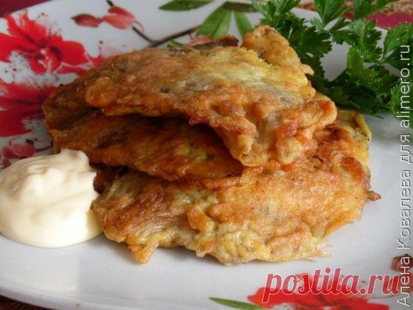 Грибные отбивные