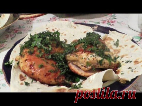 ▶ Рецепт: Цыпленок-табака - YouTube