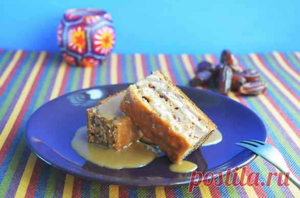 Fanilla - Финиковый пирог с карамельным соусом
