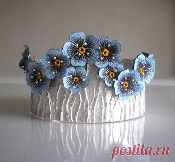 Сочетание различных материалов в украшениях от Jolanta Bromke - Ярмарка Мастеров - ручная работа, handmade