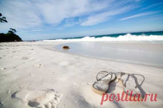 Белоснежное сияние пляжа Hyams Beach, Австралия