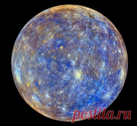 Удивительные фотографии со всего света / Всё самое лучшее из интернета: Фотография Меркурия, сделанная с самого близкого расстояния на сегодняшний день