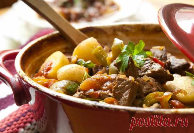 Говядина в горшочках - 8 рецептов с фото, с картошкой, овощами, черносливом