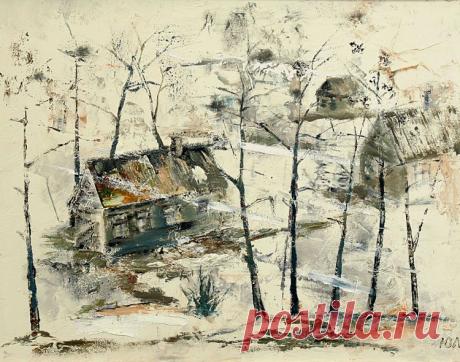 Оттепель - Юрий Лытнев - Картины и другие произведения изобразительного искусства