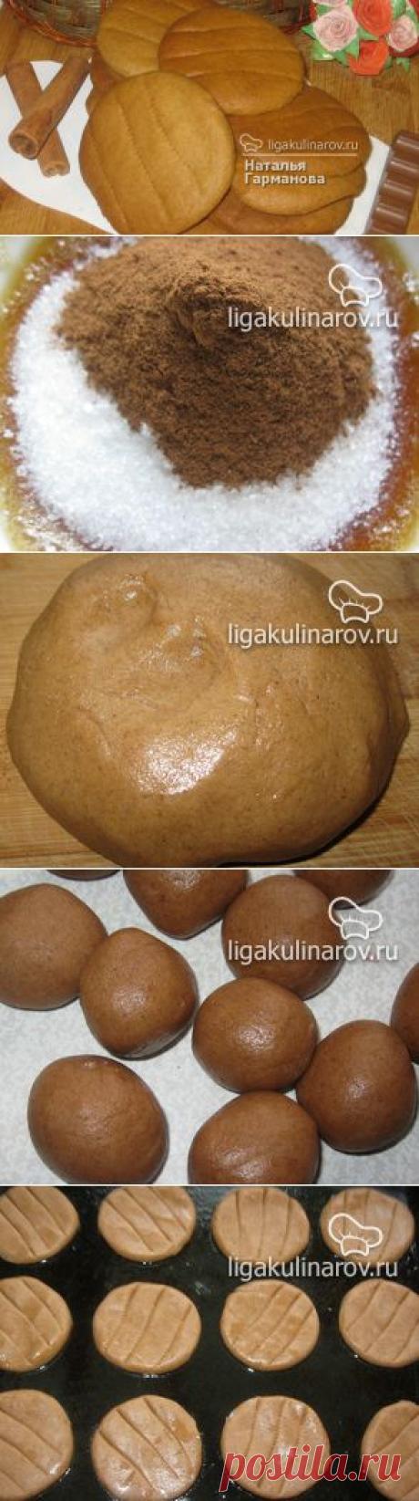Медовое печенье с корицей, пошаговый рецепт от Лиги Кулинаров. Рецепт медового печенья с корицей, рецепты Лиги Кулинаров.
