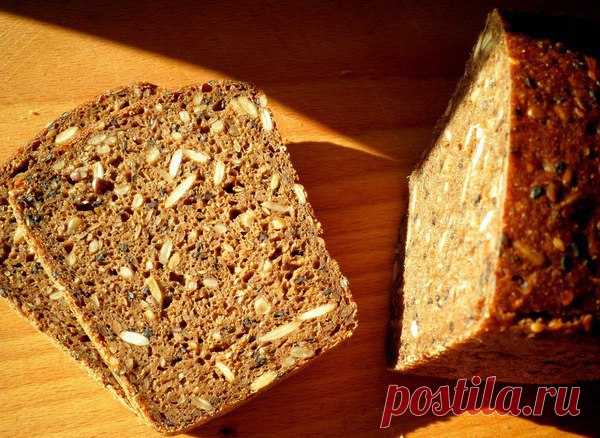 Зерновой хлеб без дрожжей