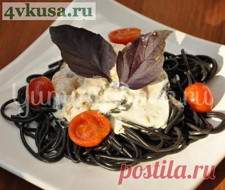 Паста Нери с морепродуктами | 4vkusa.ru