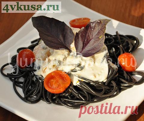 Паста Нери с морепродуктами | 4vkusa.ru