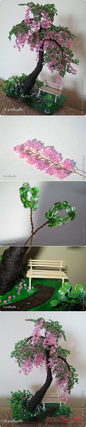 Дерево из бисера | Страна Мастеров