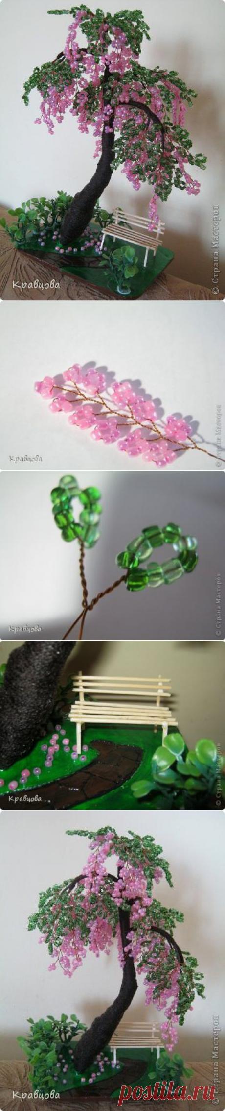 Дерево из бисера | Страна Мастеров