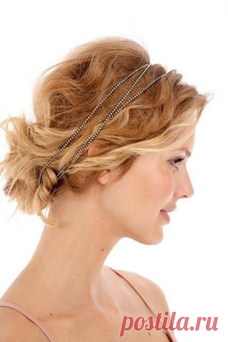 4 СПОСОБА УКРАСИТЬ ПРИЧЕСКУ ЦЕПОЧКОЙ