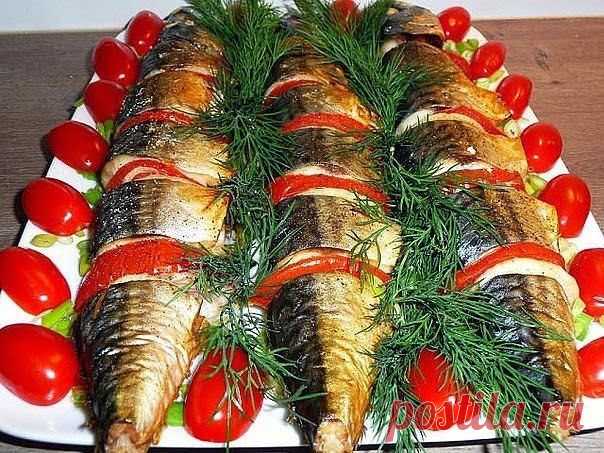 Шустрый повар.: СКУМБРИЯ ЗАПЕЧЁННАЯ.