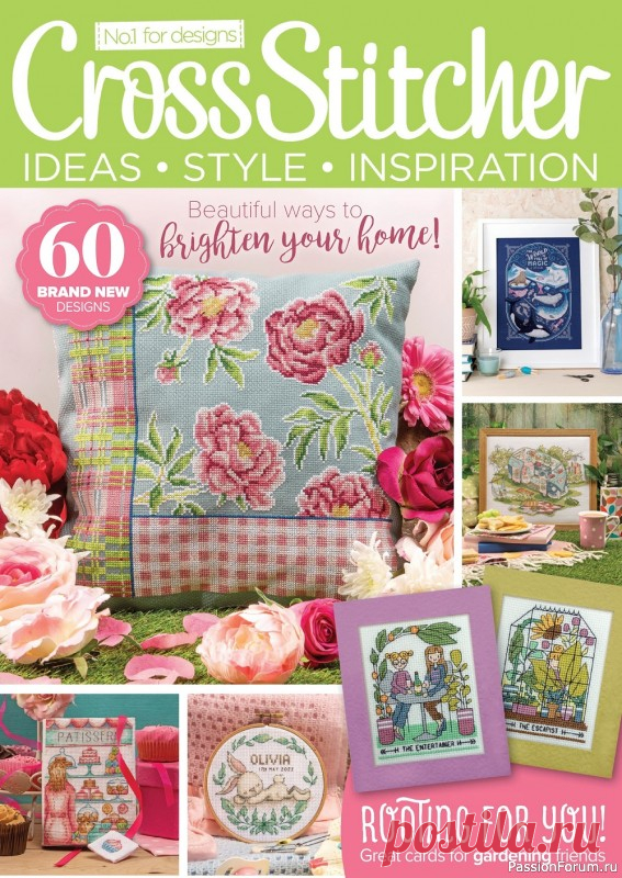 Коллекция вышивки крестиком в журнале «CrossStitcher №382 2022» | Схемы вышивки крестом, вышивка крестиком