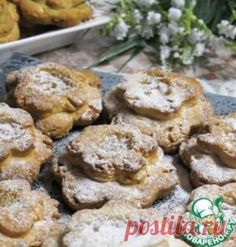 Апельсиновое греческое печенье, постное - кулинарный рецепт