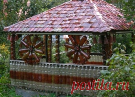 Поделки из пластиковых бутылок своими руками для сада и огорода
