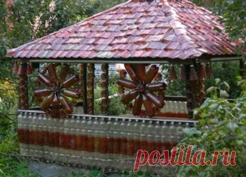 Поделки из пластиковых бутылок своими руками для сада и огорода
