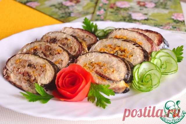 Рулеты из скумбрии с рисом и гречкой